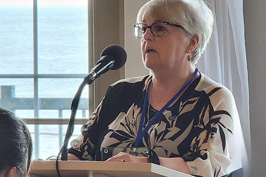 A volunteer speaker travelling to schools, churches and events to share the vital role that seafarers play in global trade and inspire others to support our mission.