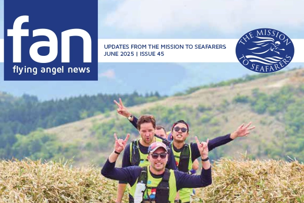 Flying Angel News, or FAN, is the Mission to Seafarers digital magazine. It's a great way to find out about our work